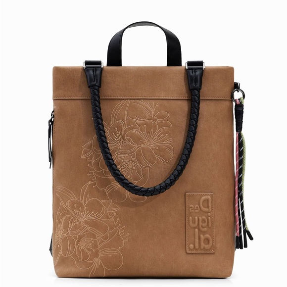 DESIGUAL SOFT FLORAL BACKPACK - Picture 3 of 10